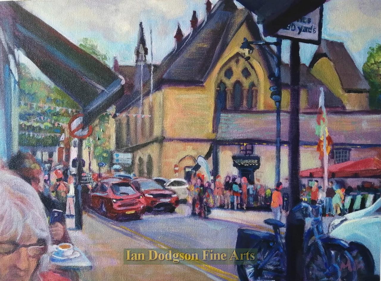 Coffee in Llangollen by Martin Morley 