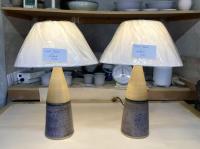 Large Blue Lamps