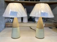 Large Green Lamps