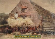 The Hay Wagon by David Cox Jnr