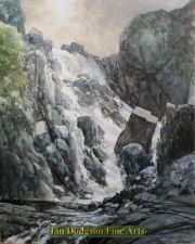 Water Falling (Benglog Falls) by Jeremy Yates
