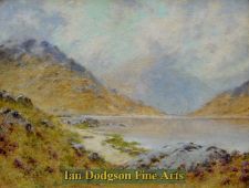 Llyn Ogwen by John Abernethy Lynas Gray