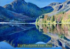 Reflections  Llyn Crafnant by Phil Jackson
