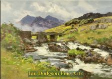 Hen Pont y Garth, with Snowdon by Alfred Oliver